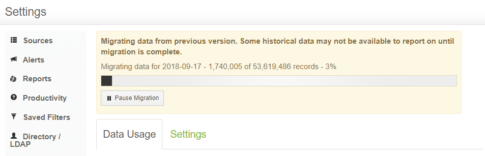 Migrating Data from earlier Fastvue Reporter versions