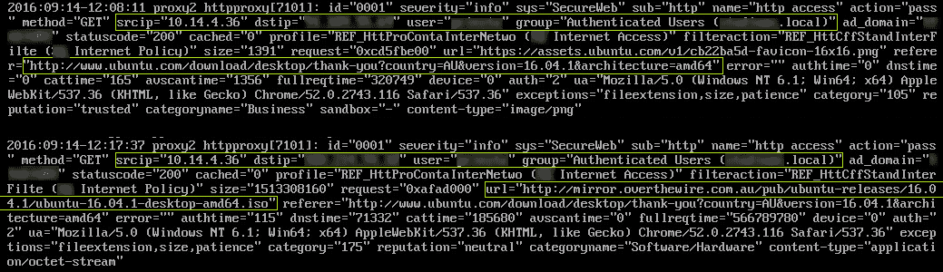 Sophos UTM Web Filter Log File Download Without Download Page