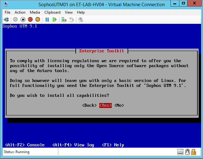 Sophos UTM Deployment - Build 10