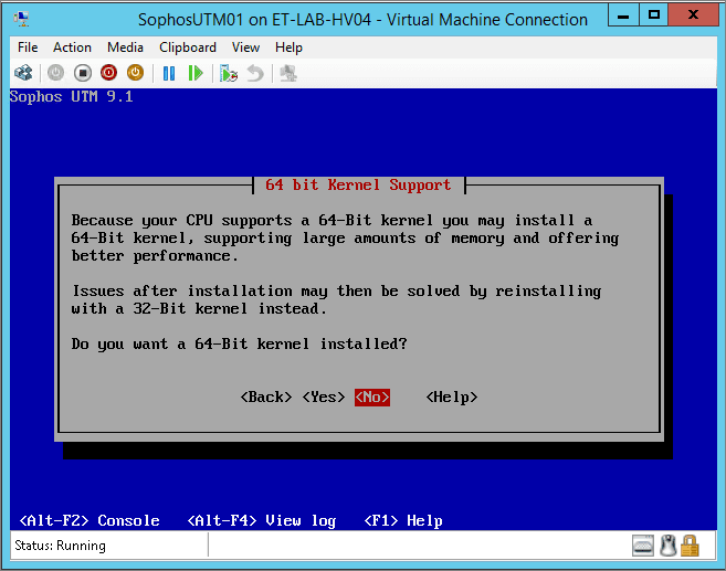 Sophos UTM Deployment - Build 9