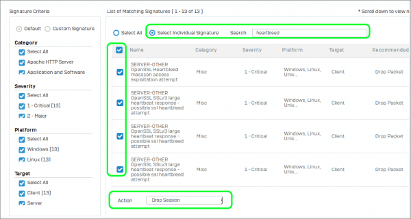 Sophos Intrusion Prevention System