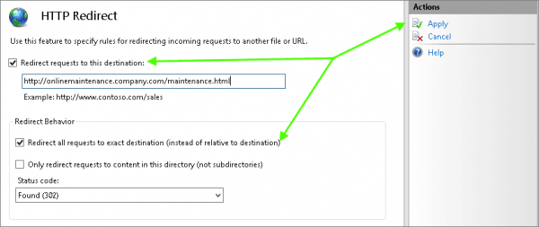 HTTP Redirect