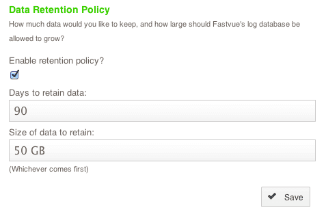 Data Retention Policy