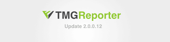 TMG Reporter Update 2.0.0.12